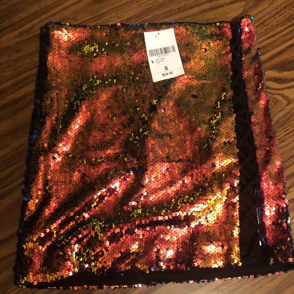 Sequin skirt